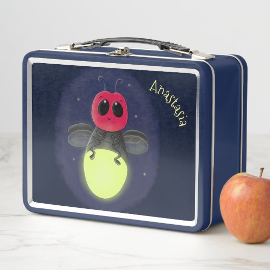 Lunch Box Illustration d'une luciole à éclair mignon (En situation)