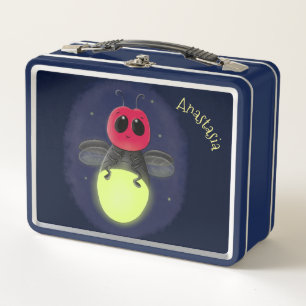 Lunch Box Illustration d'une luciole à éclair mignon