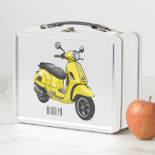 Lunch Box Illustration d'une moto cyclable (En situation)