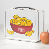 Lunch Box Illustration d'une puce de pomme de terre (En situation)