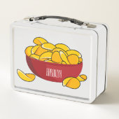 Lunch Box Illustration d'une puce de pomme de terre (Dos)