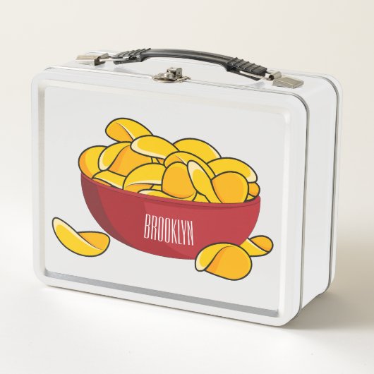 Lunch Box Illustration d'une puce de pomme de terre (Devant)