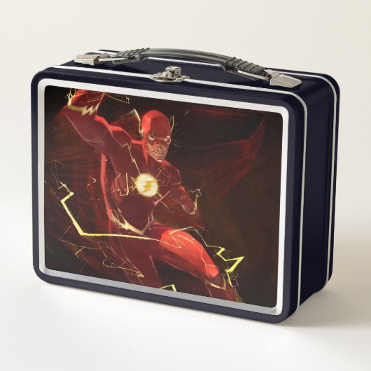 Lunch Box Illustration flash de crise infinie (Devant)