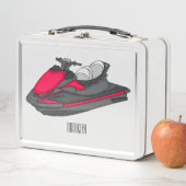Lunch Box Illustration Jet ski (En situation)