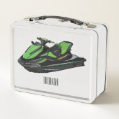 Lunch Box Illustration Jet ski (Dos)