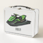Lunch Box Illustration Jet ski (Devant)