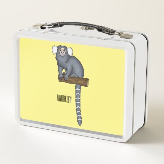 Lunch Box Illustration marmoset commune (Dos)