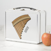 Lunch Box Illustration Pan flûte / panpipes (En situation)