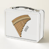 Lunch Box Illustration Pan flûte / panpipes (Dos)