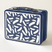 Lunch Box Illustration personnalisée du canard blanc (Dos)