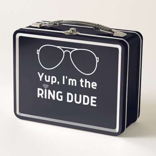 Lunch Box Im the ring dude funny wedding ring kids (Devant)