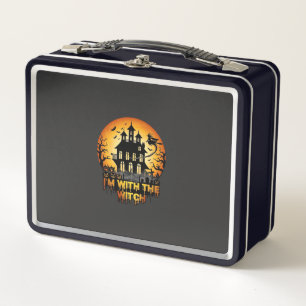 Lunch Box Im Witch Maison Hantée Pleine Lune Citrouilles