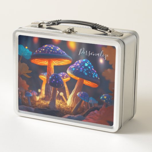 Lunch Box Imaginaire Champignons Luminaire Jardin magique Pe (Devant)
