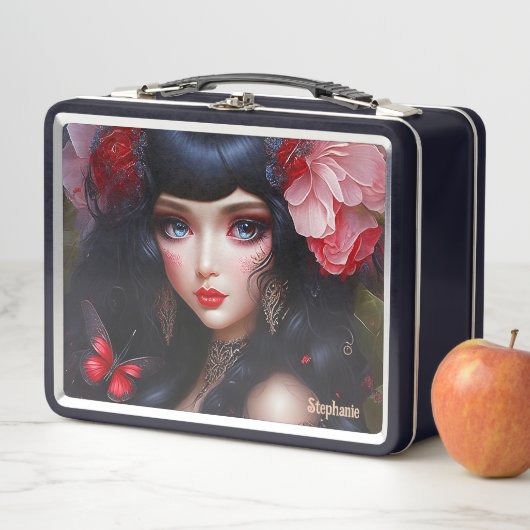 Lunch Box Imaginaire Fleur Fée mignonne Princesse (En situation)
