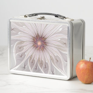 Lunch Box Imaginaire Floral, Abstraite Fleur Pastel Moderne