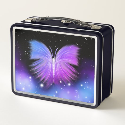 Lunch Box Imaginaire spatial Papillon cosmique (Dos)