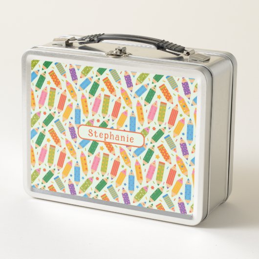 Lunch Box Impression Crayon personnalisable (Devant)