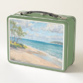 Lunch Box Impression d'art de plage Fine Art Coastal Breeze (Dos)