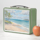 Lunch Box Impression d'art de plage Fine Art Coastal Breeze (En situation)