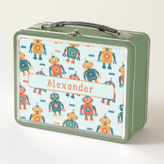 Lunch Box Impression de robot personnalisable mignonne