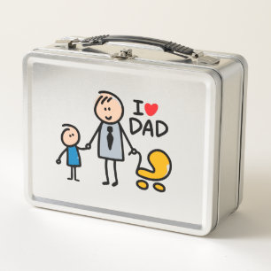 Lunch Box Impression Love Daddy
