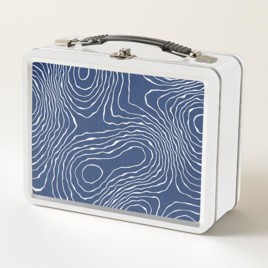 Lunch Box Impression topographique biologique de la ligne te (Devant)