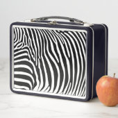 Lunch Box Imprimé animalier zèbre (En situation)