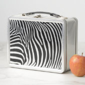 Lunch Box Imprimé animalier zèbre (En situation)