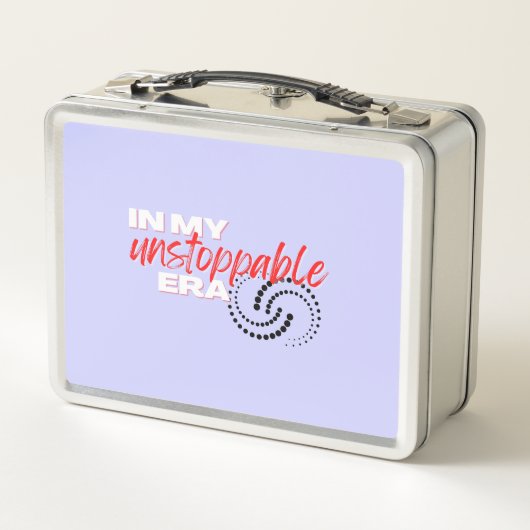 Lunch Box Inarrêtable, à mon époque imparable (Dos)
