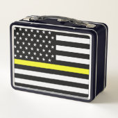 Lunch Box Indicateur de ligne jaune fin (Dos)