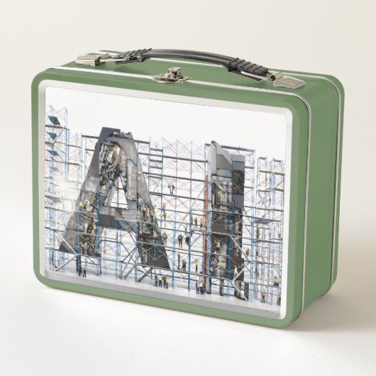 Lunch Box Industrial Letterform – AI (Devant)