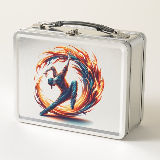 Lunch Box Inferno Spin - Stimuler l'esprit de Breakdance (Devant)
