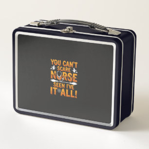 Lunch Box Infirmière d'Halloween a tout vu Design_1