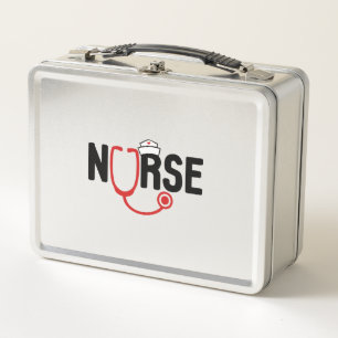 Lunch Box INFIRMIÈRE, infirmière, infirmière, infirmière, in