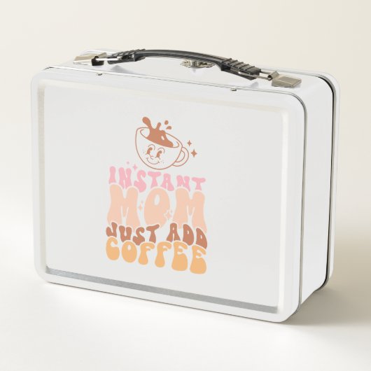 Lunch Box Instant Mom : juste ajouter du café (Dos)