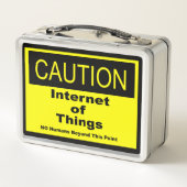 Lunch Box Internet des objets IoT Avertissement Signal d'ave (Dos)