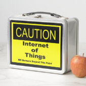 Lunch Box Internet des objets IoT Avertissement Signal d'ave (En situation)
