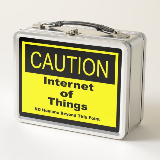 Lunch Box Internet des objets IoT Avertissement Signal d'ave (Devant)