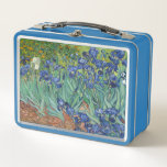 Lunch Box Irises par Van Gogh<br><div class="desc">L'art de Vincent van Gogh - Peintures de la nature et de la flore - Oeuvres de paysage post-impressionnistes</div>