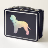 Lunch Box Irlandais Water Dog Geo Silhouette Pastel (Devant)
