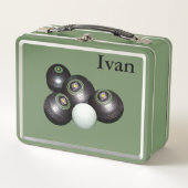 Lunch Box Ivan Nom Avec Pelouse Bowls, Boîte À Déjeuner En M (Devant)