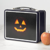 Lunch Box Jack-o'-lantern éclairé (En situation)