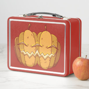 Lunch Box Jack-o'-lantern Halloween Design