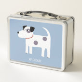 Lunch Box Jack Russell Terrier Chien Nom Personnalisé (Dos)