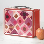 Lunch Box Jacquard Abstrait rétro (En situation)