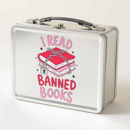 Lunch Box J'Ai Lu Des Livres Interdits (Devant)
