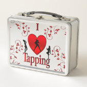 Lunch Box J'aime le claquettes (Devant)