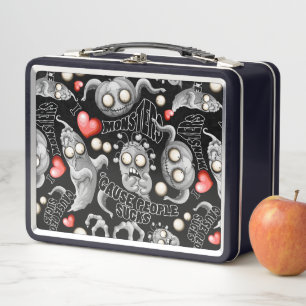 Lunch Box J'aime les monstres parce que les gens aiment les