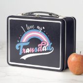 Lunch Box J'Aime Ma Transdad | LGBTQ | Transgenre (En situation)