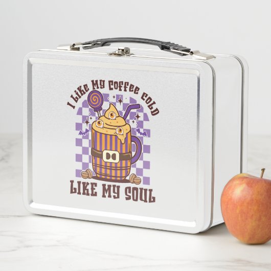 Lunch Box J'Aime Mon Café Froid (En situation)